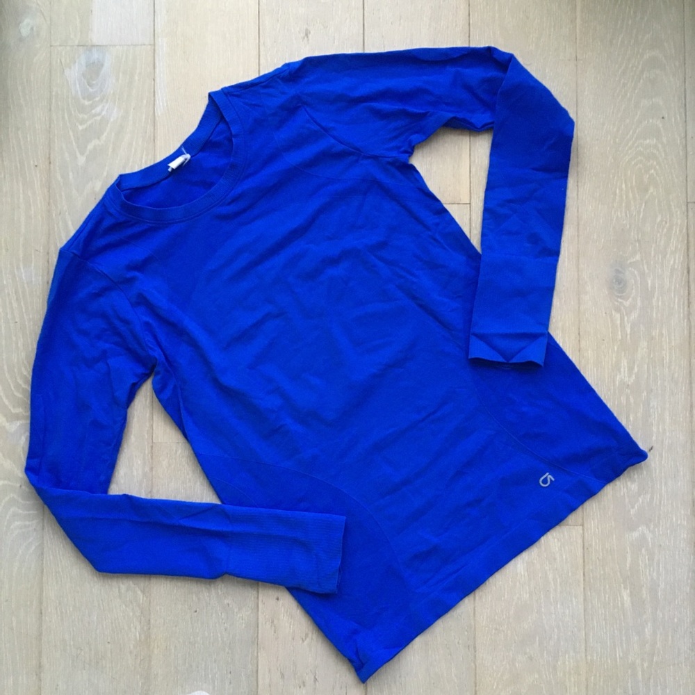 🔥BOGO GapFit Vibrant Blue Long Sleeve